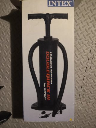 Bomba de aire INTEX Doble Salida