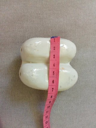 Zoccoli souvenir in ceramica decorati a mano
