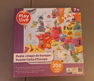 Puzzle Angry Birds + Europa + Del Revés