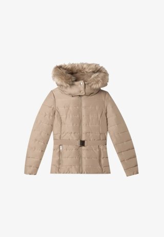 Anorak beige mujer talla XS