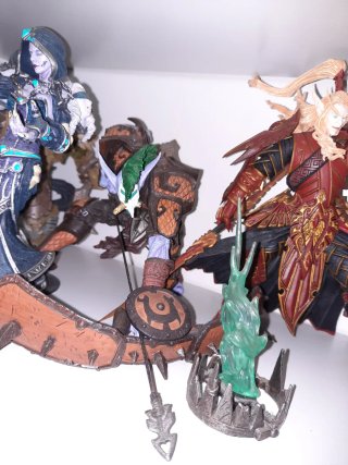Figuras World of Warcraft Troll Hunter con trampa