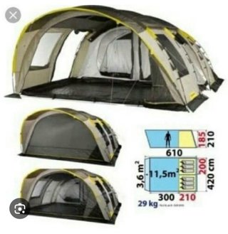 Tienda de campaña Quechua T6.2