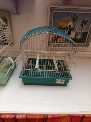 2 Jaulas para pájaros