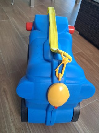Maleta infantil Molto MOTO azul y amarilla