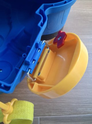 Maleta infantil Molto MOTO azul y amarilla