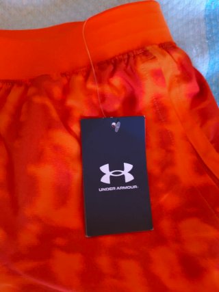 Pantaloncini Under Armour Arancioni Taglia M