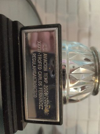 Trofeos de plata y bronce