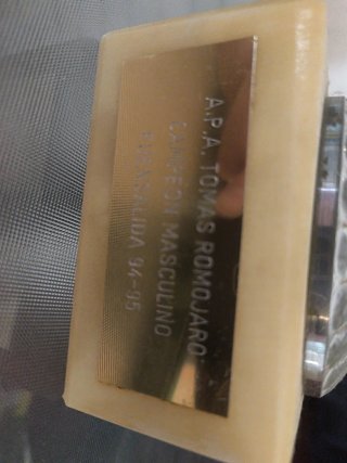 Trofeos de plata y bronce