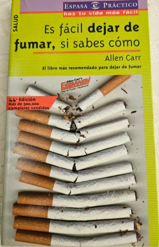 Libro: ES FACIL DEJAR DE FUMAR SI SABES CÓMO