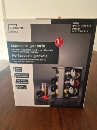 Especiero Giratorio Livarno Home 9 Botes