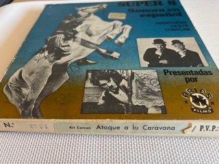 Película Super 8 AVENTURAS OESTE COMICAS