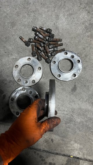 4 Separadores 10mm BMW 5x120