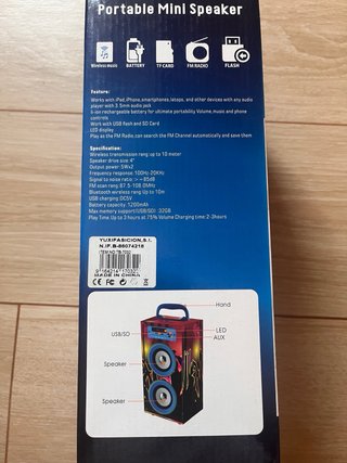 Altavoz KTS-450 Portátil Mini Speaker