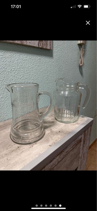 Jarras de cristal