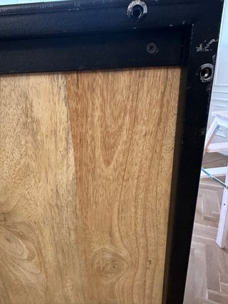 Escritorio madera maciza estilo industrial