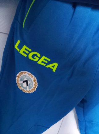 Tuta calcio Udinese LEGEA blu e lime