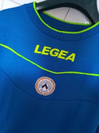 Tuta calcio Udinese LEGEA blu e lime