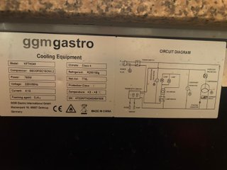 Vitrina expositora refrigerada GGM Gastro