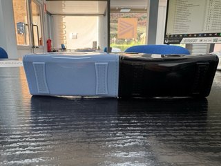 Mini Bolsos Tipo Hermes (Negro y Azul)