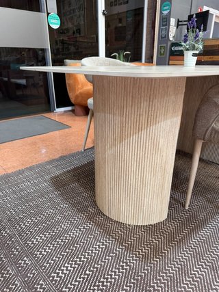 Juego Comedor 4 Sillas Madera Clara