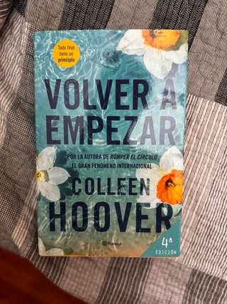 Romper el círculo  Volver a empezar Colleen Hoover