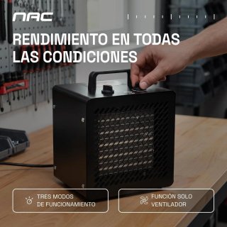 Calefactor Cerámico Industrial 3000W