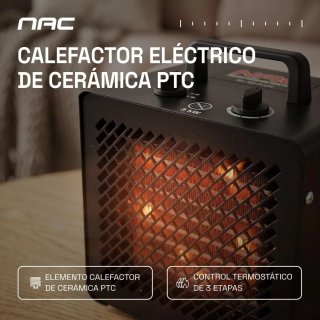 Calefactor Cerámico Industrial 3000W