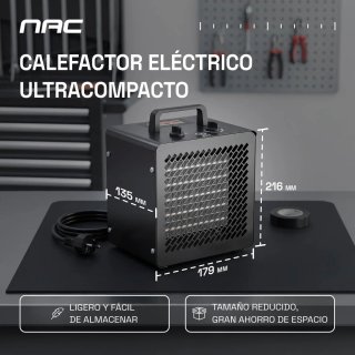 Calefactor Cerámico Industrial 3000W