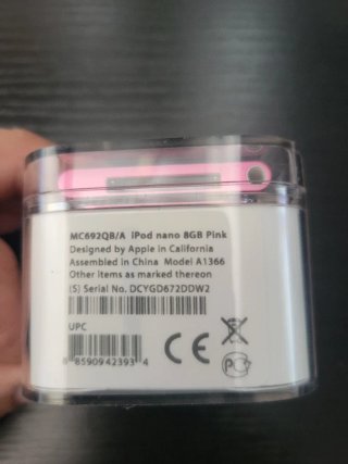 A ESTRENAR! iPod nano 8GB Rosa 6ª Gen