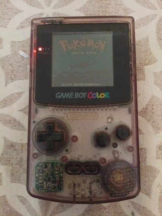 Game Boy Color + Pokémon Plata