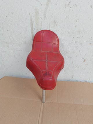 Sillón bici/moto antiguo rojo