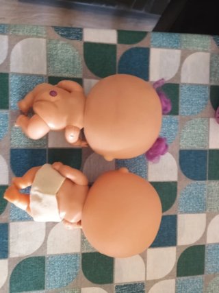 Pack 2 Muñecos Bebé
