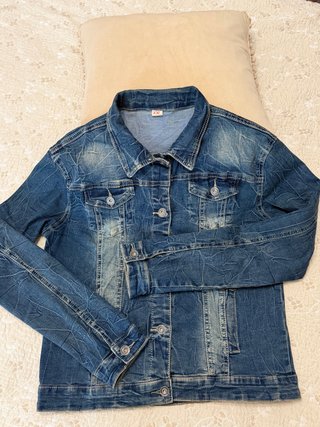 Chaqueta vaquera azul XXL