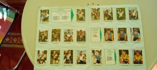 Álbum de cromos Trideporte 84, completo