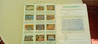 Álbum de cromos Trideporte 84, completo