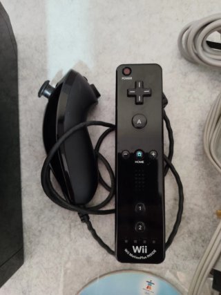 Nintendo Wii Nera Completa