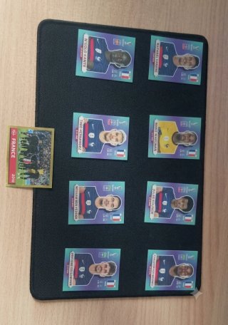 9 Cromos Francia Mundial 2022