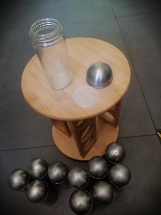Especiero giratorio de madera