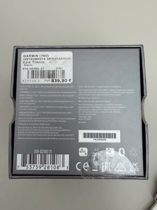 Reloj Garmin Epix Gen 2 Titanio