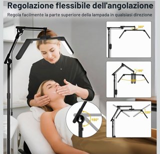Lampada ciglia Led Estetica Flessibile 40W