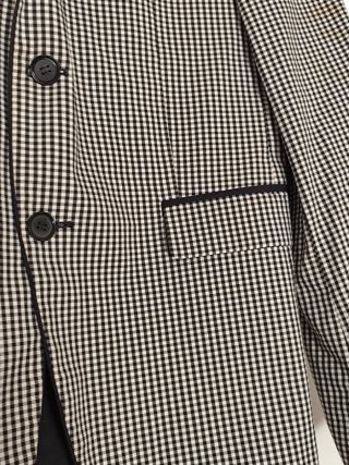 Chaqueta Zara Man cuadros Vichy