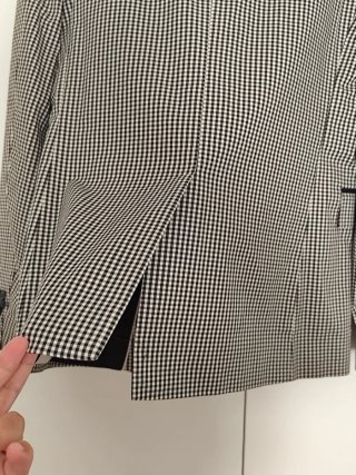 Chaqueta Zara Man cuadros Vichy