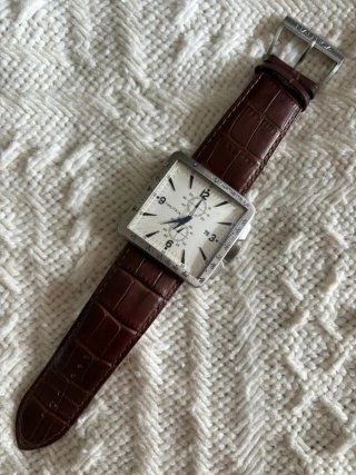 Orologio Nautica Uomo Quadrato Tachimetro