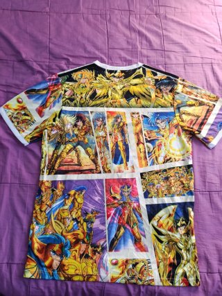 Camiseta Adidas Saint Seiya Xxl y L