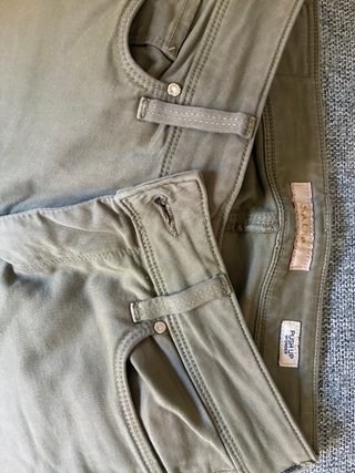 Pantalón Salsa Push Up Verde Talla XS