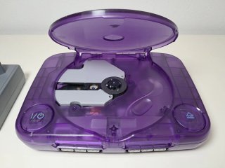 PlayStation 1  Ps1 Slim viola trasparente PAL