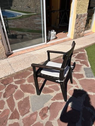 Lote de 4 Unidades Sillón de madera Ikea