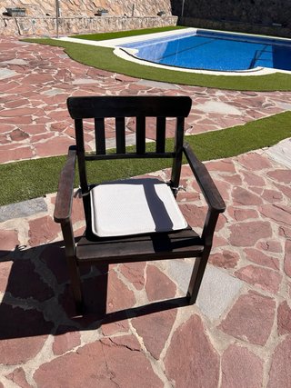Lote de 4 Unidades Sillón de madera Ikea