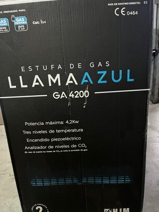 Estufa catalítica HJM negra