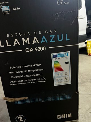 Estufa catalítica HJM negra